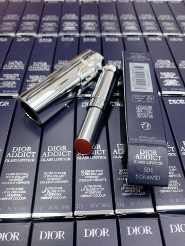 Son Dưỡng Dior Addict Glass Ultra-Shine and Hydrating Lip Gloss Stick 504 Dior Sweet
