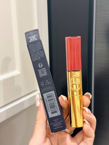 Son Kem Dior Rouge Dior Sequin Liquid Duo Holiday Limited Edition 720 - Spectacular Icone Màu Hồng Đất