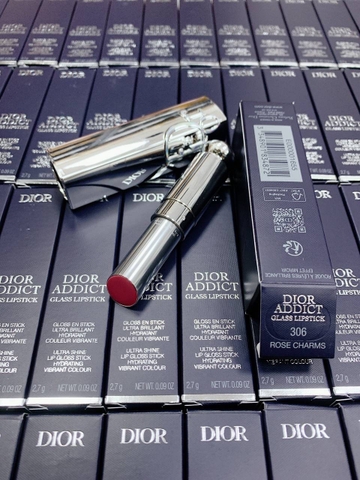 Son Dưỡng Dior Addict Glass Ultra-Shine and Hydrating Lip Gloss Stick 306 Rose Charms