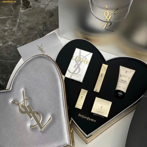 Set Quà Son Và Nước Hoa YSL Yves Saint Laurent Valentine 5 Món