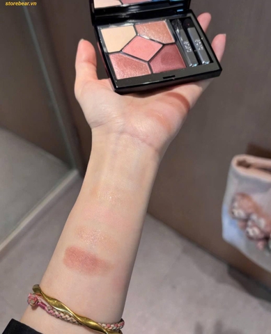 Phấn Mắt Dior Show 5 Couleurs 743 Rose Tulle