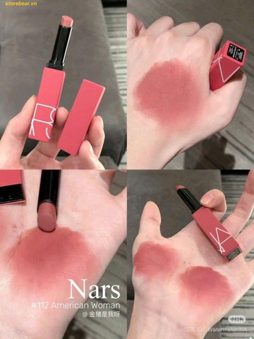 Son Nars 112 American Women Màu cánh hồng khô