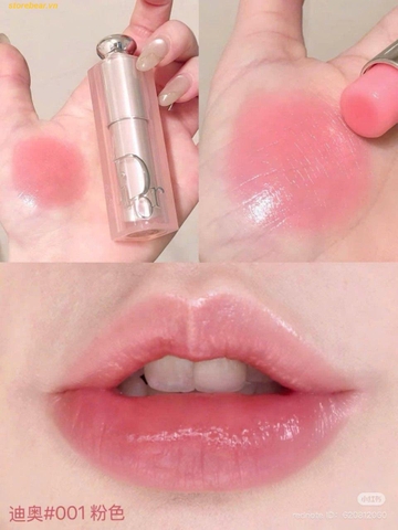 Son Dưỡng Dior Lip Glow 2025 001 - Pink - Hồng tự nhiên