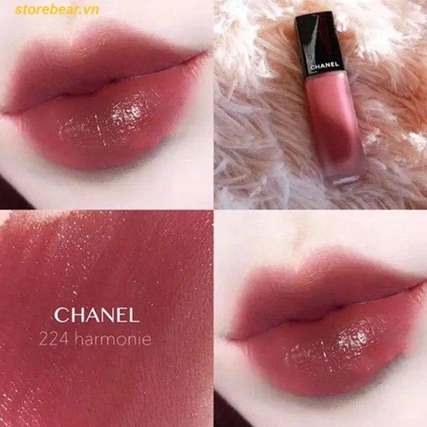 Son Kem Chanel 224 Harmonie Allure Ink Màu Hồng Nâu - SKU: CH224