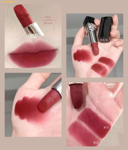 Set 5 Son Dior Rouge Lipstick BẢN MINI 1,5g