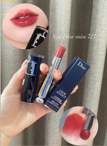 SON DIOR ADDICT DIOR TULLE 727 - Màu hồng đỏ đất
