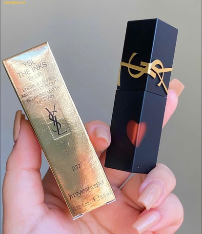 Son Kem YSL The Inks Blur 237 Cam Đất