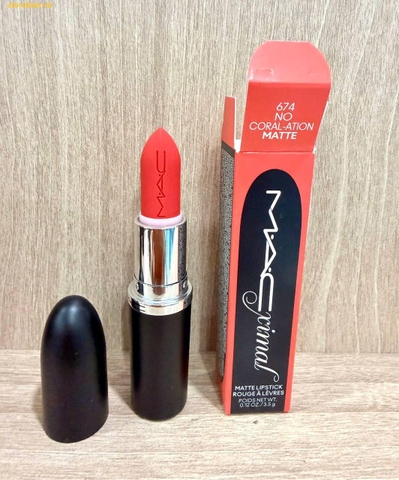 Son MAC Ximal Silky Matte 674 No Coral Ation Fullbox