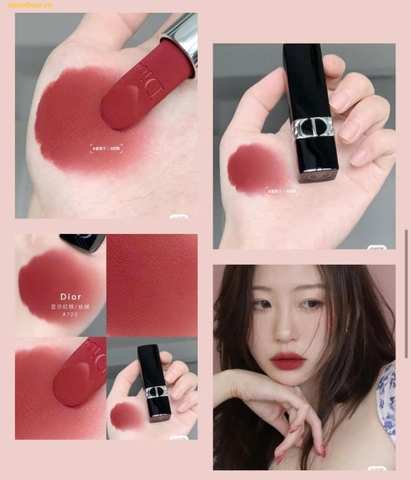 Set 5 Son Dior Rouge Lipstick BẢN MINI 1,5g