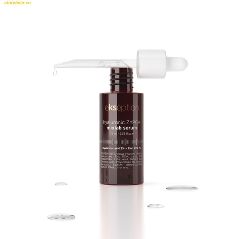 Serum điều trị mụn trứng cá Ekseption Hyaluronic ZnPCA 75ml