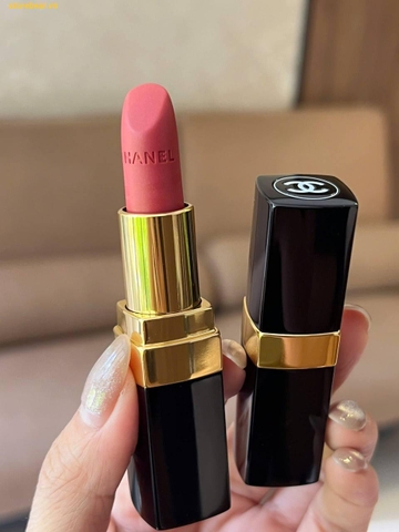 Son Chanel Rouge Coco Longwear Satin Lipstick 130 La Pausa Màu Hồng Tươi
