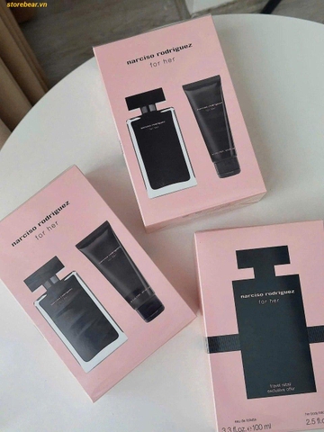 SET NARCISO FOR HER EDT (Nar Đen) + Body Lotion