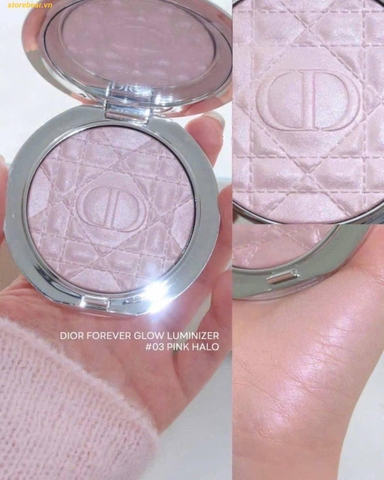 Phấn Bắt Sáng Highlight Dior Skin Forever Glow Luminizer 03 – Pink Halo