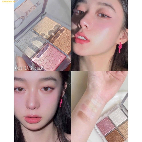Phấn Mắt Dior Backstage Glow Face Palette 001 Universal