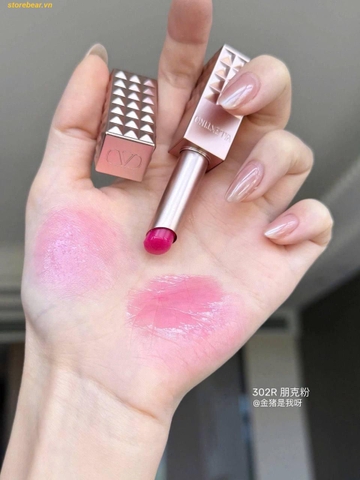 Son Dưỡng Valentino Spike Disco Balm 302R Extra Pink Màu Hồng Tươi