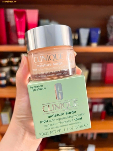 Kem dưỡng ẩm cấp nước Clinique Moisture Surge 100H 50ml Fullbox