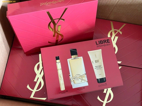 SET NƯỚC HOA NỮ YSL LIBRE 3 MÓN