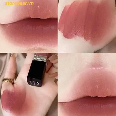 Son Dior Rouge Dior Velvet Finish 100 Nude Look – Màu Hồng Be Nude