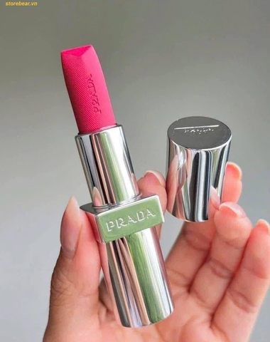 Son Prada Monochrome Soft Matte Lipstick P157 Pourpre Màu Hồng Đào