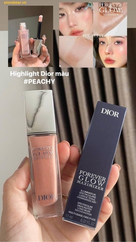 Kem highlighter Bắt Sáng Dior Forever Glow Maximizer - Pink, Pearly, Peachy