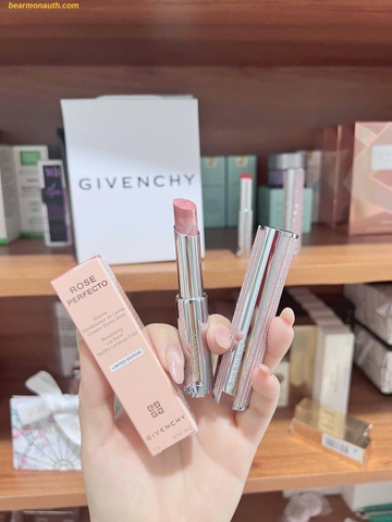 Son dưỡng Givenchy Rose Perfecto Beautifying Lip Balm (Limited Edition) 107 Màu Hồng Đất