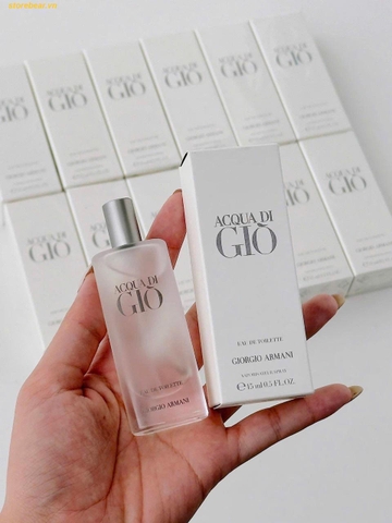 Nước Hoa Nam Giorgio Armani Acqua Di Gio Pour Homme EDT 15ml Fullbox