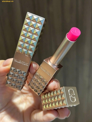 Son Dưỡng Valentino Spike Disco Balm 302R Extra Pink Màu Hồng Tươi