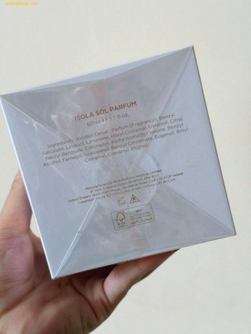 Nước Hoa Unisex ROJA ISOLA SOL PARFUM 50ml