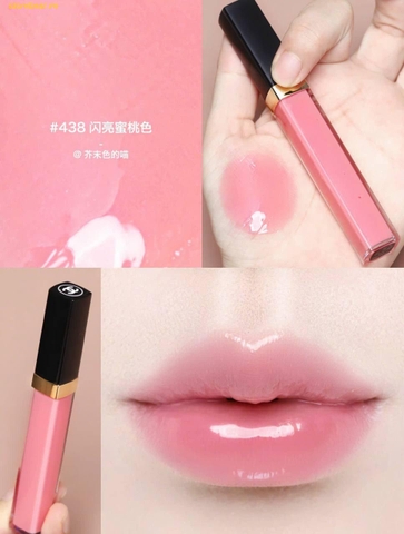 Son Bóng Chanel Rouge Coco Hydra Gloss 438 Charms