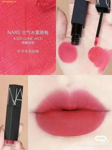 Son Kem Nars Air Matte Ultra Lip Tints 320 Gone Wild - HỒNG DẦU