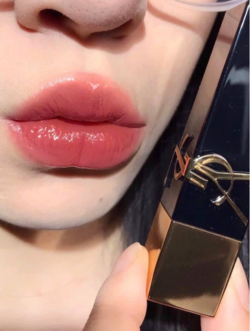 Son YSL Rouge Couture The Bold 10 - Hồng San Hô – Chất Son Mịn, Độ Bám Màu Cao