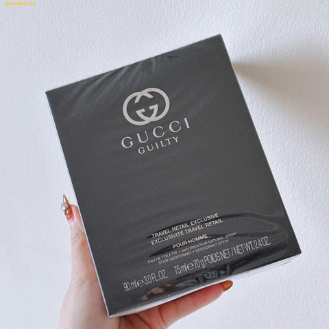 Set Nước Hoa Gucci Guilty Pour Homme
