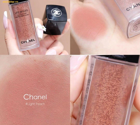 Má Hồng Dạng Kem Chanel Les Beiges Water-Fresh Blush Tone Light Peach 15ml - Fullbox