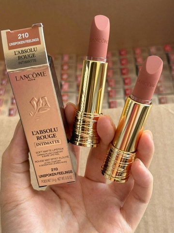 Son LANCOME 210 L'Absolu Rouge Drama Matte - Màu Cam Đất