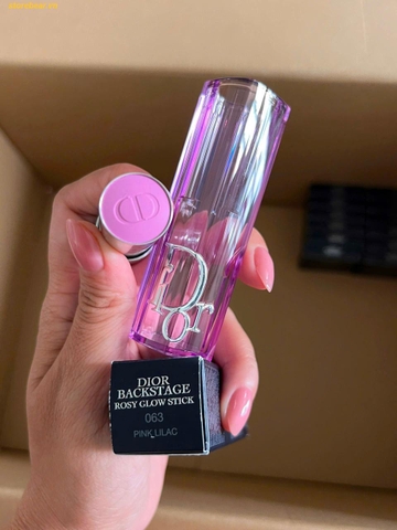 Má Hồng Dạng Thỏi Dior Backstage Rosy Glow Stick 063 Pink Lilac Hồng Tím
