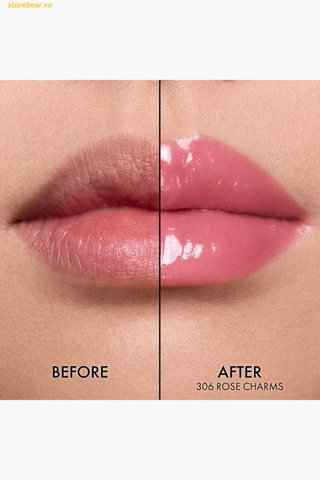 Son Dưỡng Dior Addict Glass Ultra-Shine and Hydrating Lip Gloss Stick 306 Rose Charms