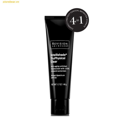 Kem Dưỡng Ẩm Chống Lão Hóa Revision Skincare Intellishade TruPhysical Clear 48g  - Tuýp 48g