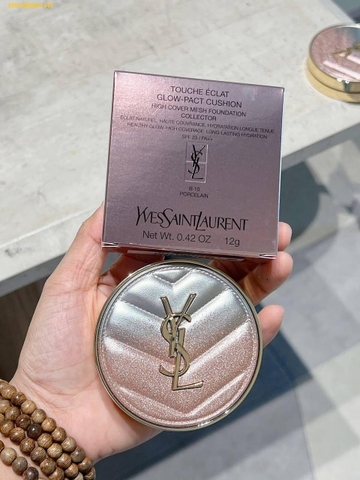 Cushion YSL Vỏ Bling Bling High Cover Mesh Foundation Collector