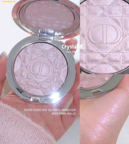 Phấn Bắt Sáng Highlight Dior Skin Forever Glow Luminizer 03 – Pink Halo