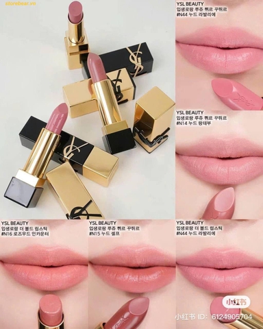 Son YSL N5 Tribute Nude Pink Nude - Màu Hồng Nude