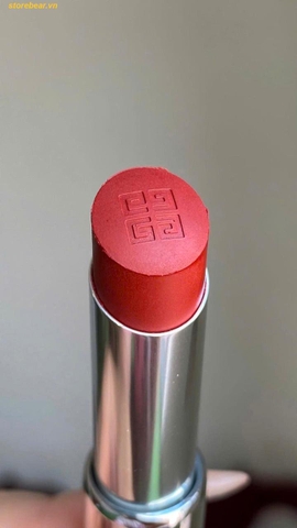 Son Givenchy Rose Perfecto Shine Lipstick (Serum Lipstick) Màu 335- Đỏ đất