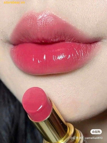 Son Dưỡng YSL Volupté Shine 124 Rose Loulou - Hồng dâu