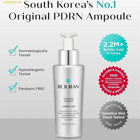 Serum Trẻ Hóa Và Trắng Da Rejuran Healer Turnover Ampoule 30ml