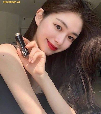 Son Dior Addict Refillable Shine Lipstick 8 Màu Đỏ gạch