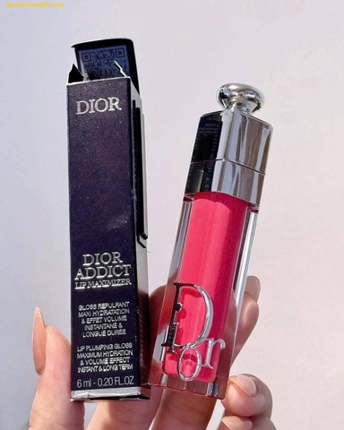 Son Dior Maximizer 007 Raspberry Màu Hồng Dâu Fullsize Fullbox
