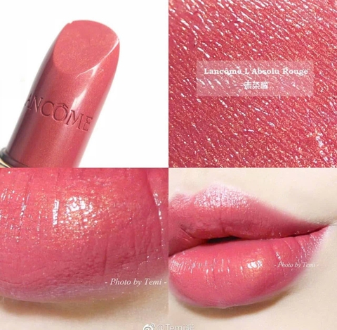 Son Lancôme L'Absolu Rouge Cream 120 - Call Me Sienna - Màu Nâu Cam Đất