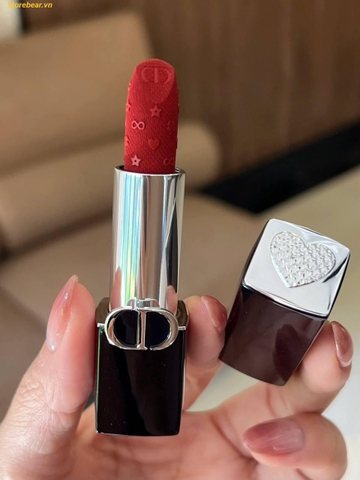 Son Dior Rouge Velvet Limited Edition New Years 2026 Dior 802 - Màu Đỏ Gạch