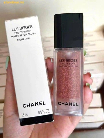 Má Hồng Dạng Kem Chanel Les Beiges Water-Fresh Blush Tone Light Pink 15ml - Fullbox