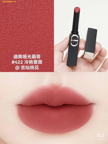 Son Thỏi Rouge Dior On Stage Matte #422 Rosewood Glam