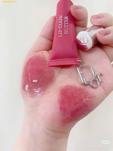 Son dưỡng Dior Lip Glow Butter 105 Lychee – Hồng Đào